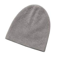 Cashmere Plush Rib Beanie